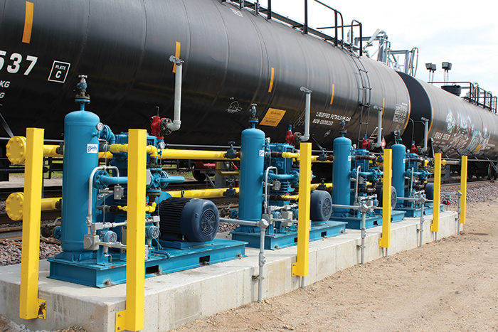 Image 1. When it was announced that the Cochin pipeline would no longer be used to deliver propane into the U.S., Minnesota-based Alliance Midstream LLC saw this as an opportunity to establish a new rail-supplied facility.