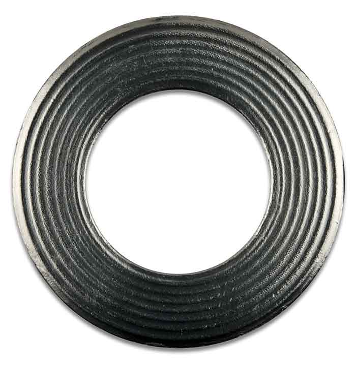 Image 3. Corrugated metal gasket with flexible graphite cover